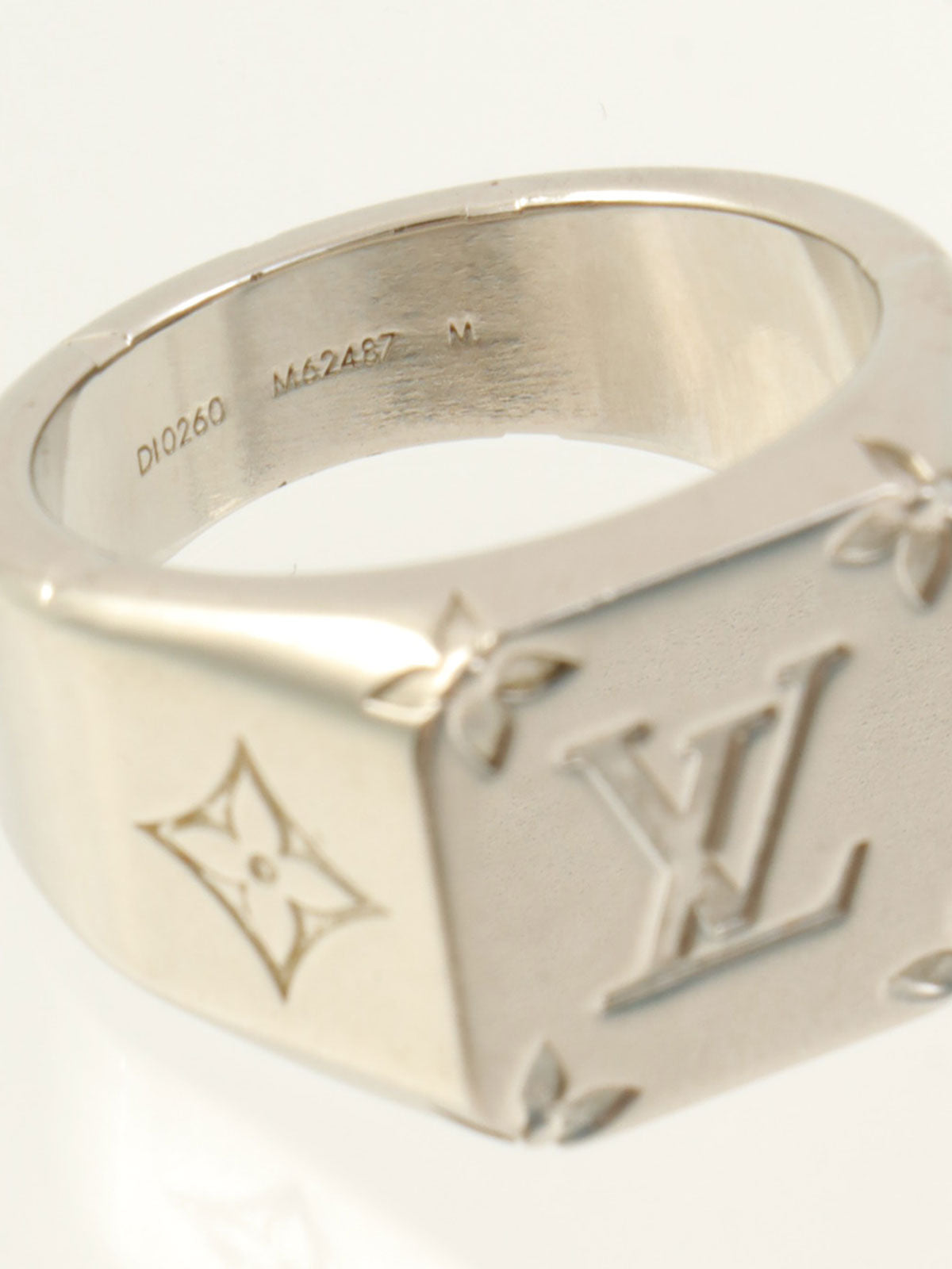 Monogram Signet Ring #59 Silver