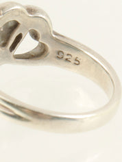 925 Triple Heart Ring Silver