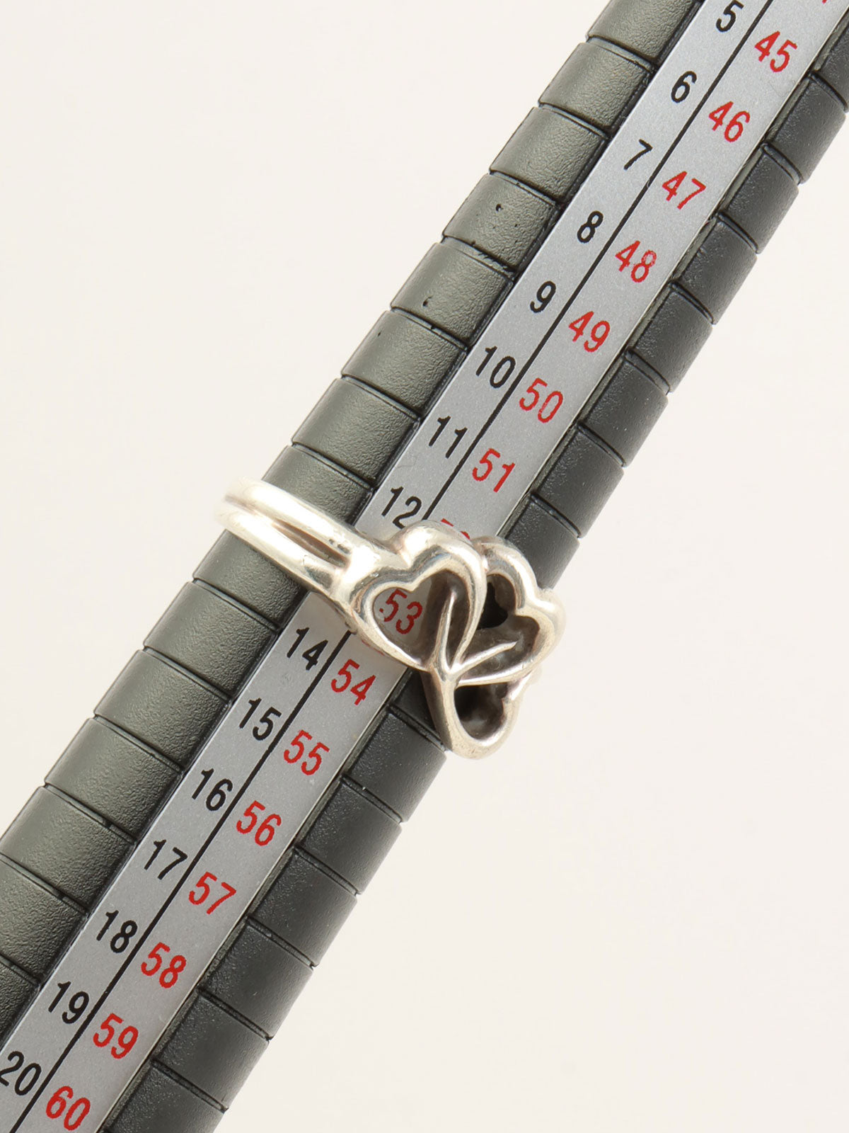 925 Triple Heart Ring Silver