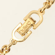 Logo Plate Bracelet Gold