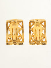 CC Mark Design Earrings Gold