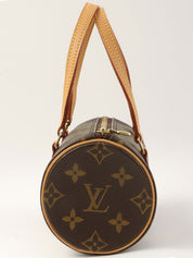 2003年製 キャンバスモノグラムパピヨン19 ブラウン