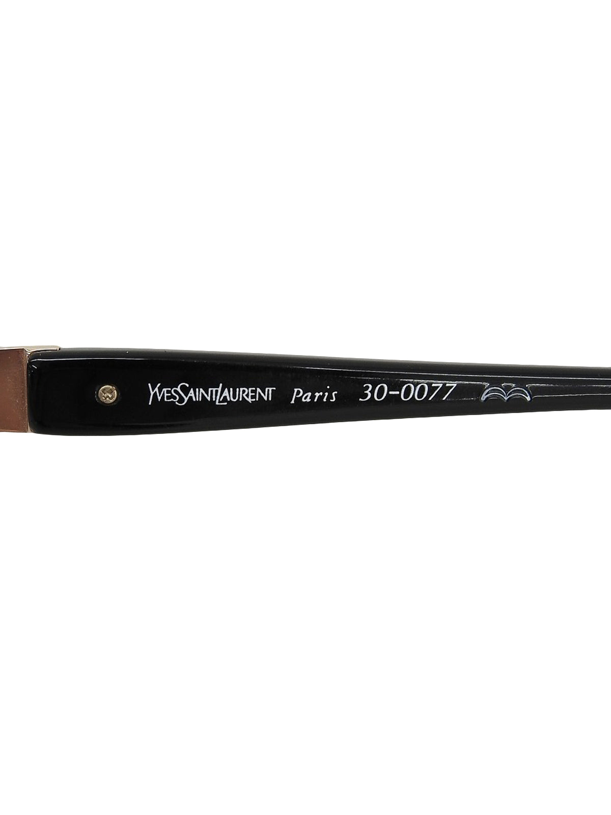 Side Logo Rimless Eyewear Gold/Black