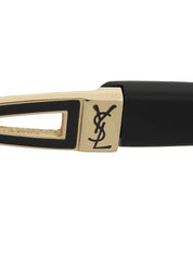 Side Logo Rimless Eyewear Gold/Black