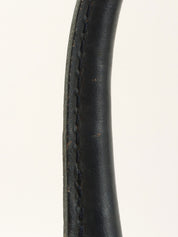 トロッターパターンミニボストンバッグ ベージュ/ネイビー