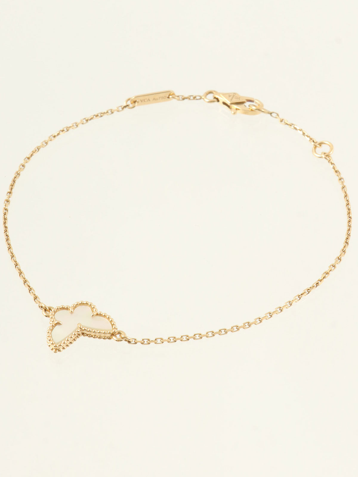 18K Sweet Alhambra Papillon Bracelet in Gold