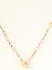 18Kディアマンレジェハートネックレス ピンクゴールド