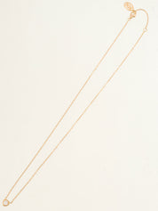 18K Diamant Legend Heart Necklace in Pink Gold