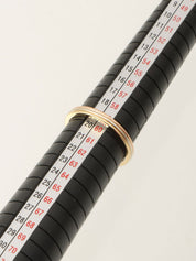 18K Vendome Ring #60 Yellow Gold/Pink Gold/White Gold