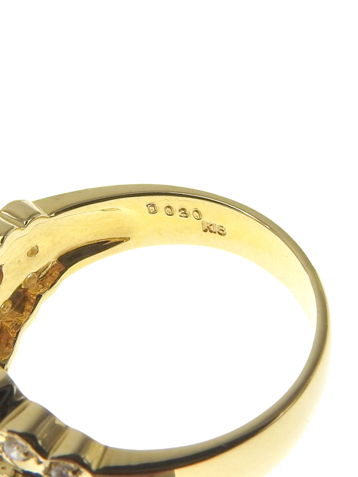 18K Ruby and Diamond Design Ring #51 Gold