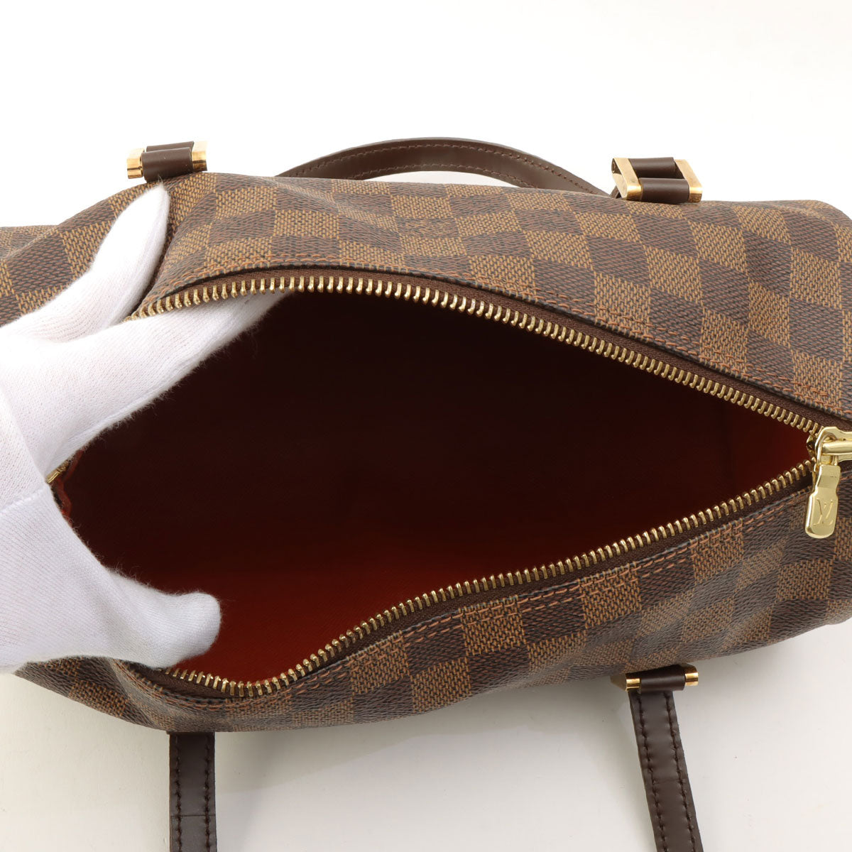 2004年产 帆布Damier Papillon 26 棕色