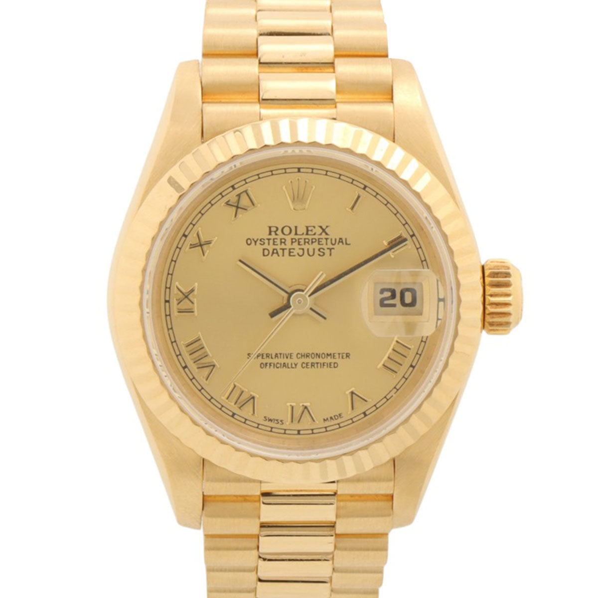 1994年~1995年頃製 18Kデイトジャスト 26mm W番 自動巻き ゴールド