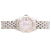 Datejust 26mm 179174NDR, circa 2007-2008, automatic, pink shell Roman numerals