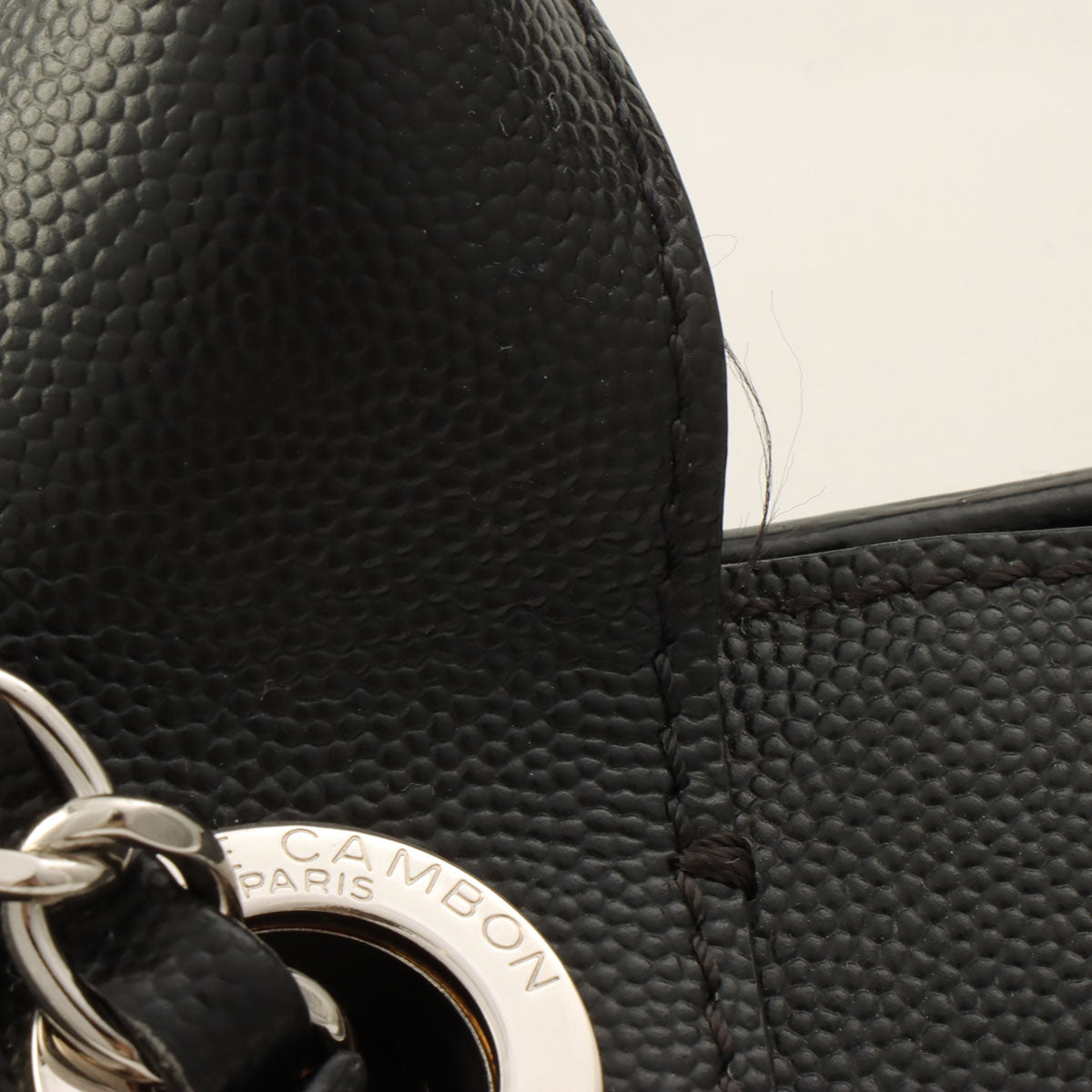 Chanel Deauville 2-Way Tote Bag in Black Caviar Skin, manufactured around 2018
