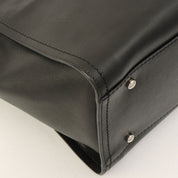 Chanel Deauville 2-Way Tote Bag in Black Caviar Skin, manufactured around 2018