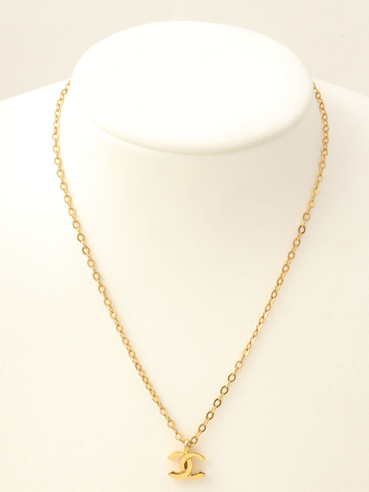 Mini CC Mark Necklace Gold
