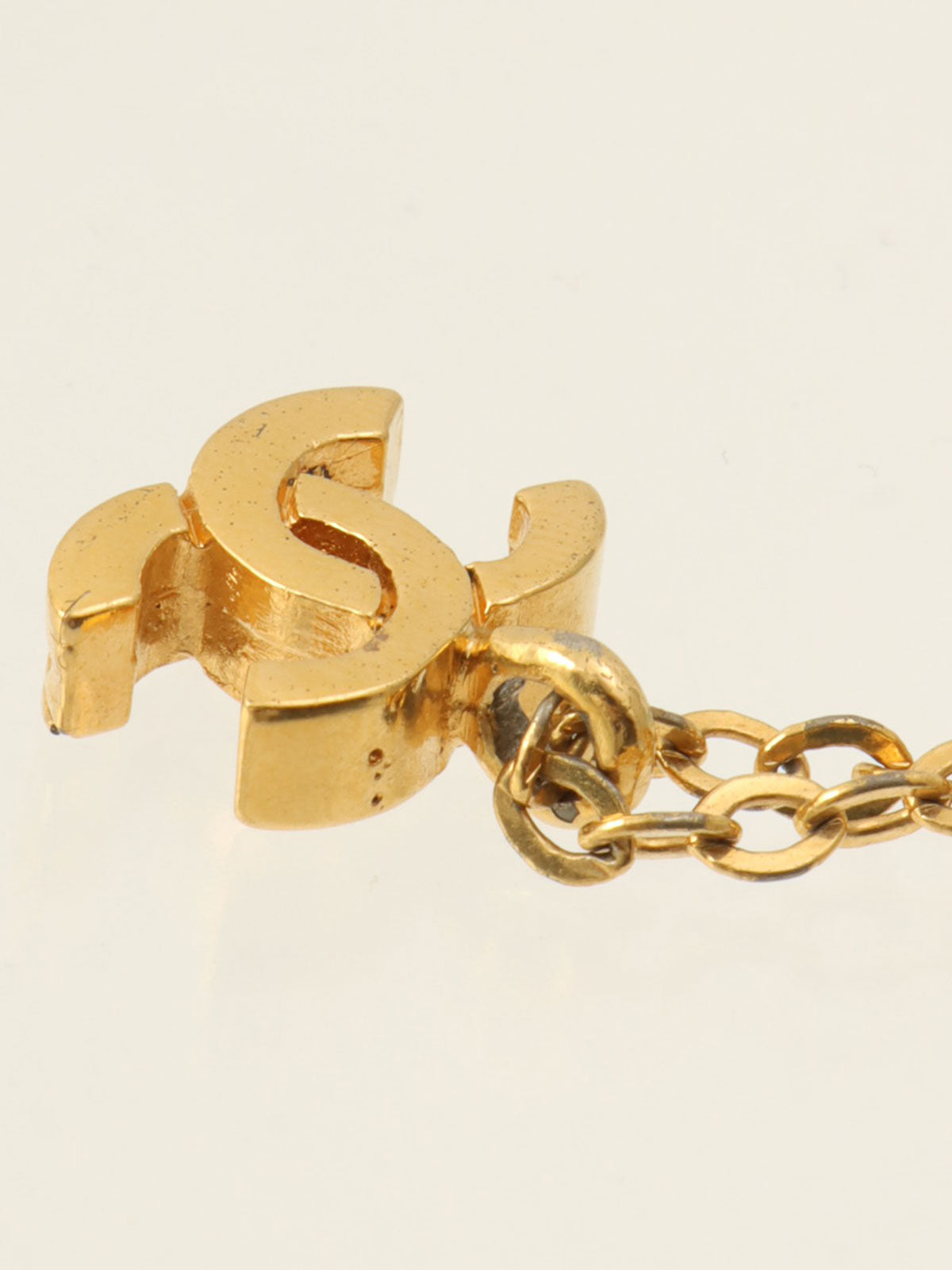 Mini CC Mark Necklace Gold