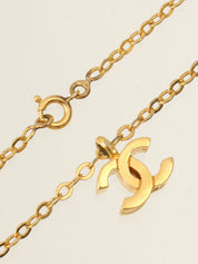 Mini CC Mark Necklace Gold