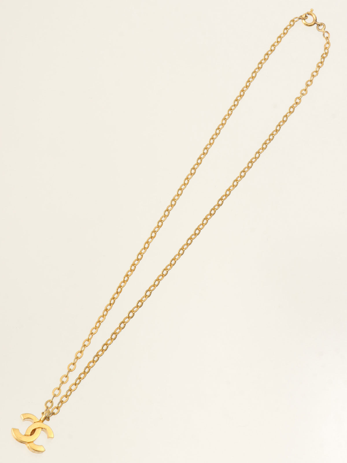 Mini CC Mark Necklace Gold