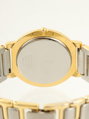 圆形Logo表盘腕表 银色/金色/黑色