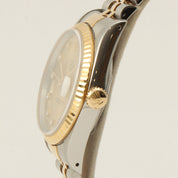 Circa 1993, 10-point diamond Datejust, 36mm, 16233G, U-serial, automatic, champagne dial