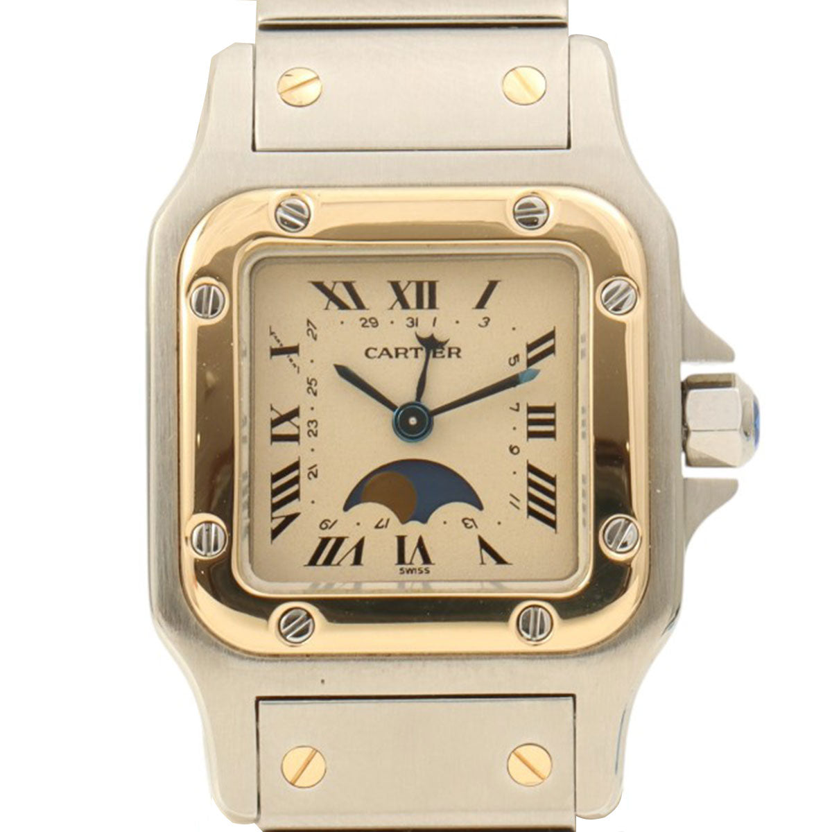 サントスガルべSM W20008C4 クオーツ アイボリー
