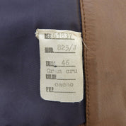 Leather Jacket #46 Brown