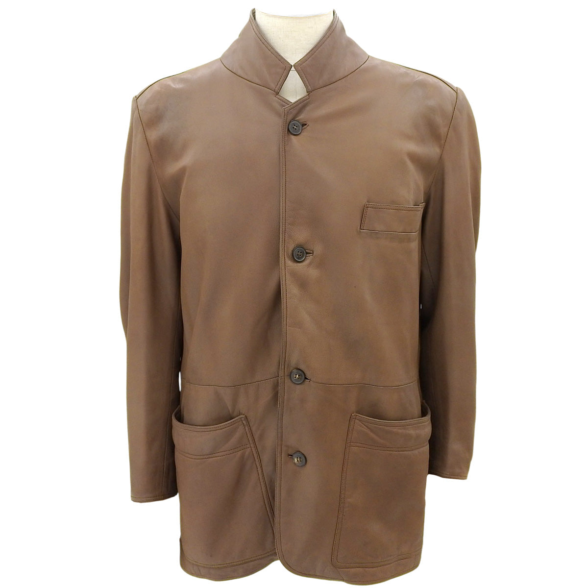 Leather Jacket #46 Brown