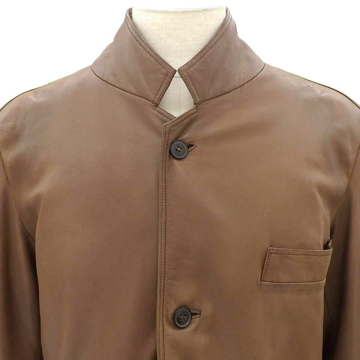Leather Jacket #46 Brown
