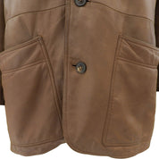 Leather Jacket #46 Brown