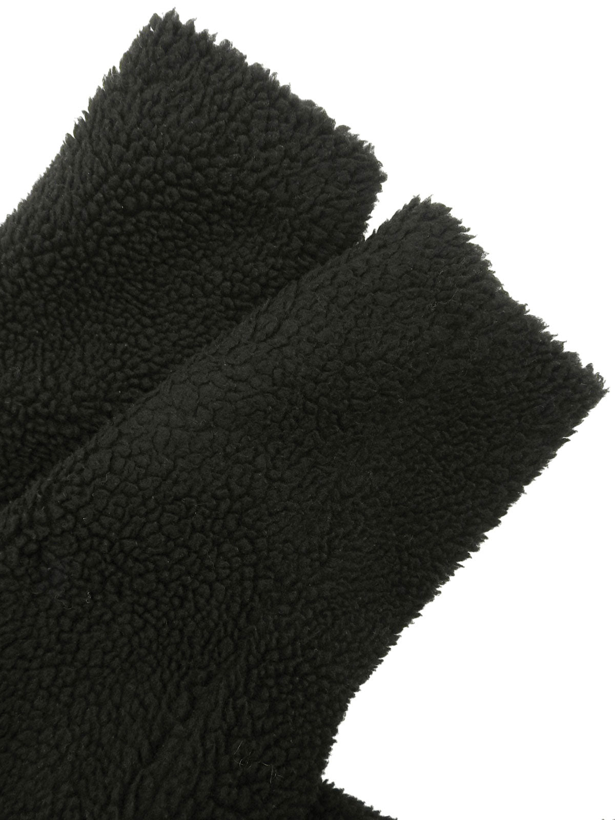 黑色 Boa Logo 纽扣外套