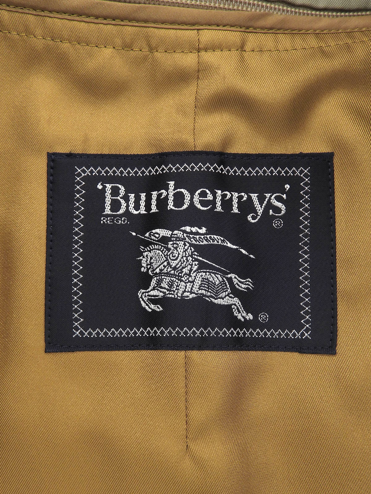 Nova Check Lining Trench Coat Khaki