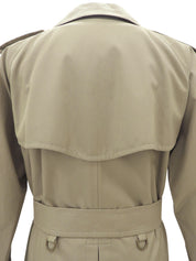 Nova Check Lining Trench Coat Khaki
