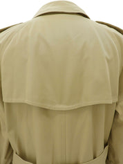 ノバチェックライニングトレンチコート ベージュ