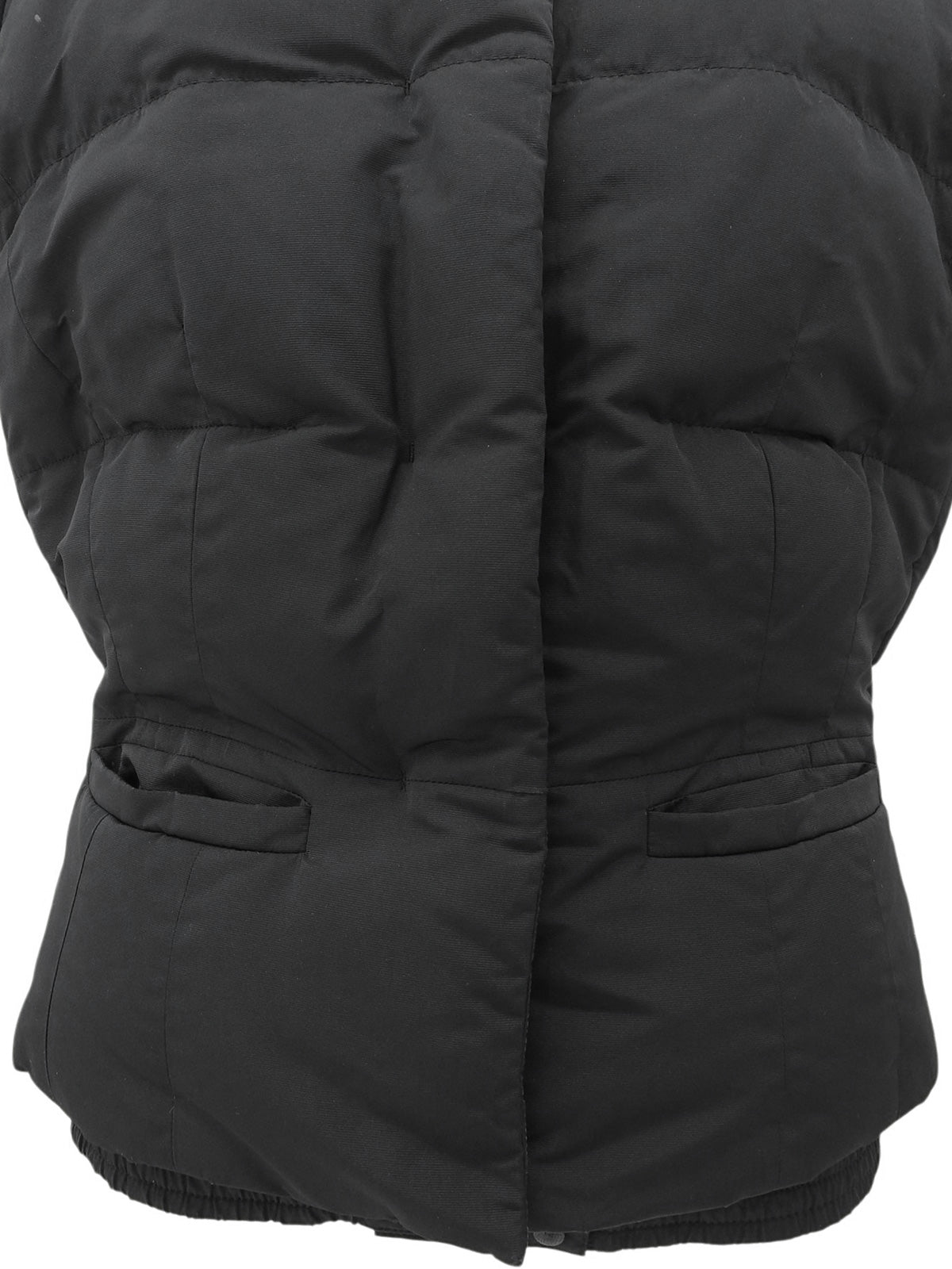 Short-sleeved down jacket #40 Black