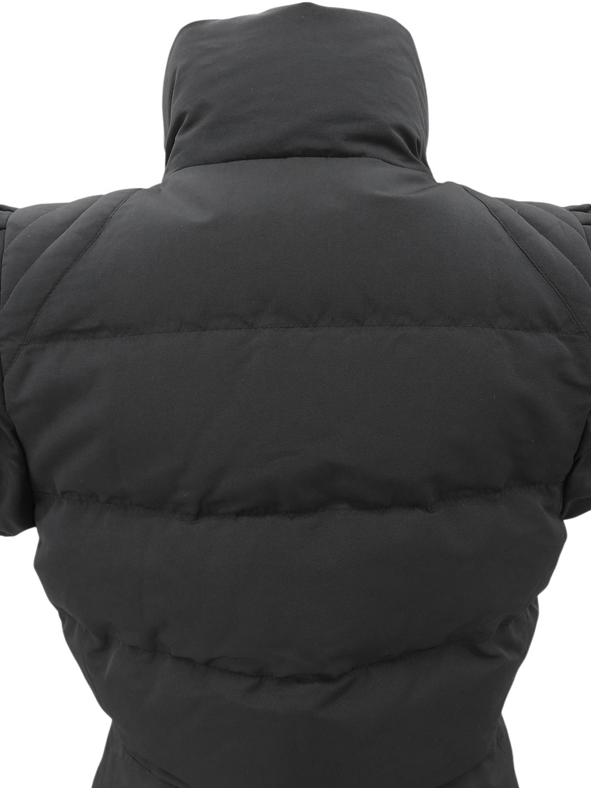 Short-sleeved down jacket #40 Black