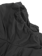 Short-sleeved down jacket #40 Black