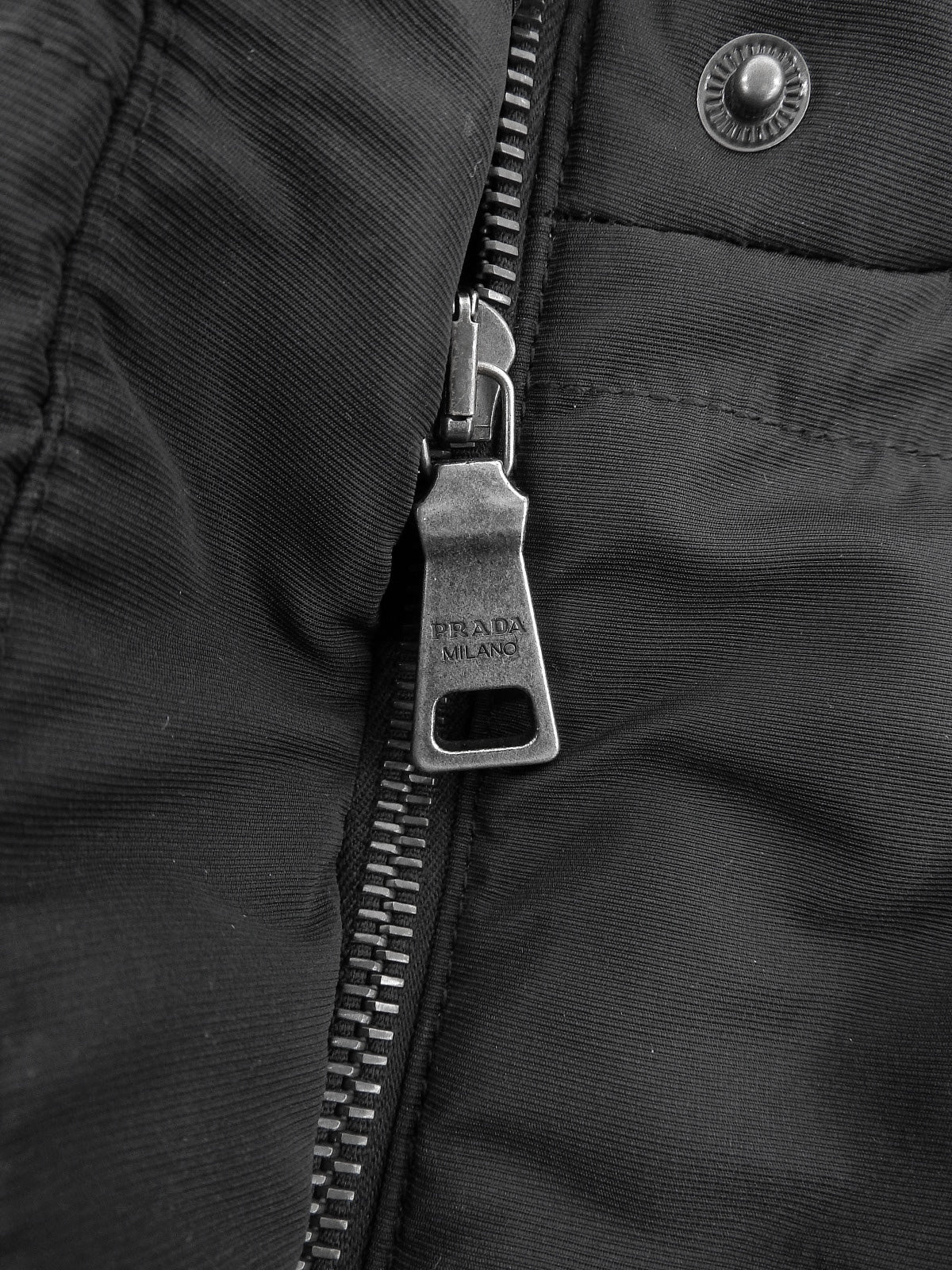 Short-sleeved down jacket #40 Black