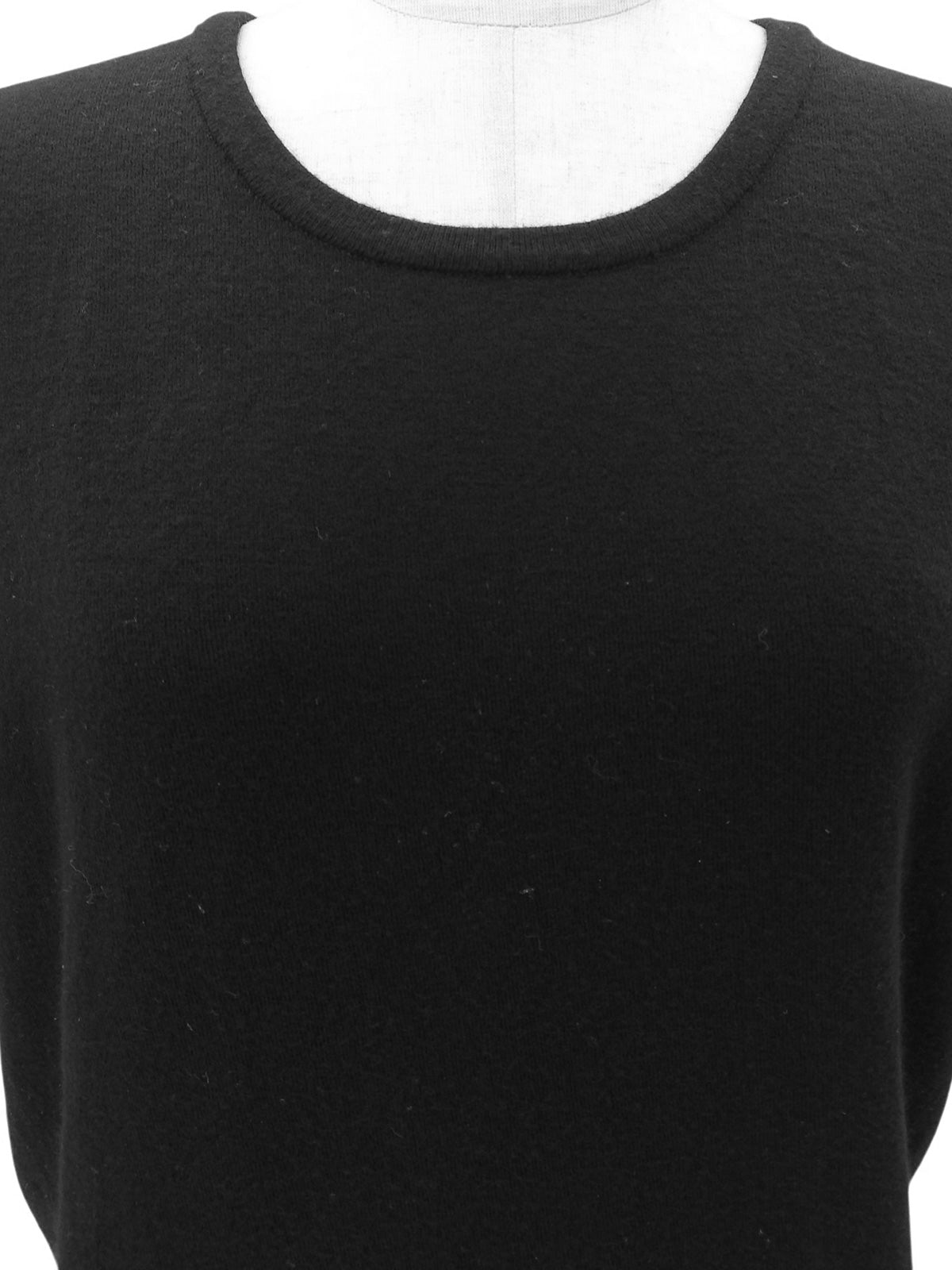 Knitted Short Sleeve Top #42 Black