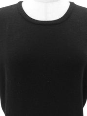 Knitted Short Sleeve Top #42 Black