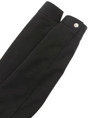 ウールジップアップパーカー ブラック #S