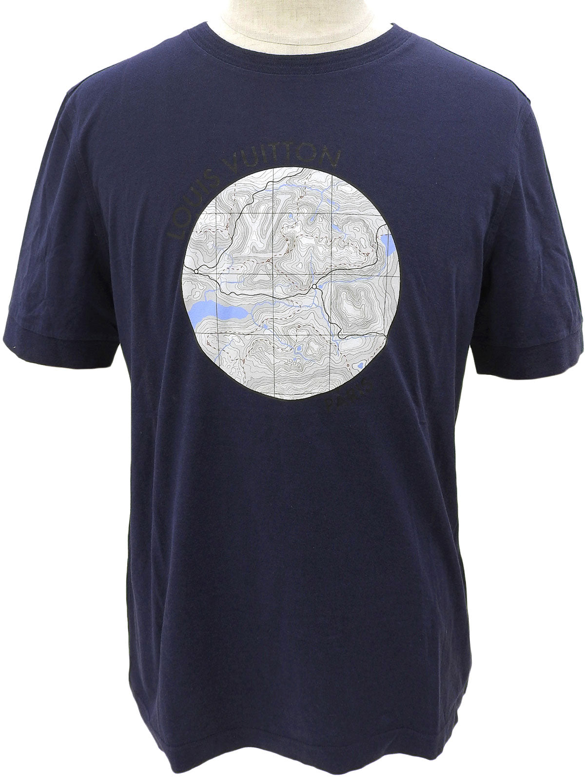 2013年圆形Logo T恤，海军蓝