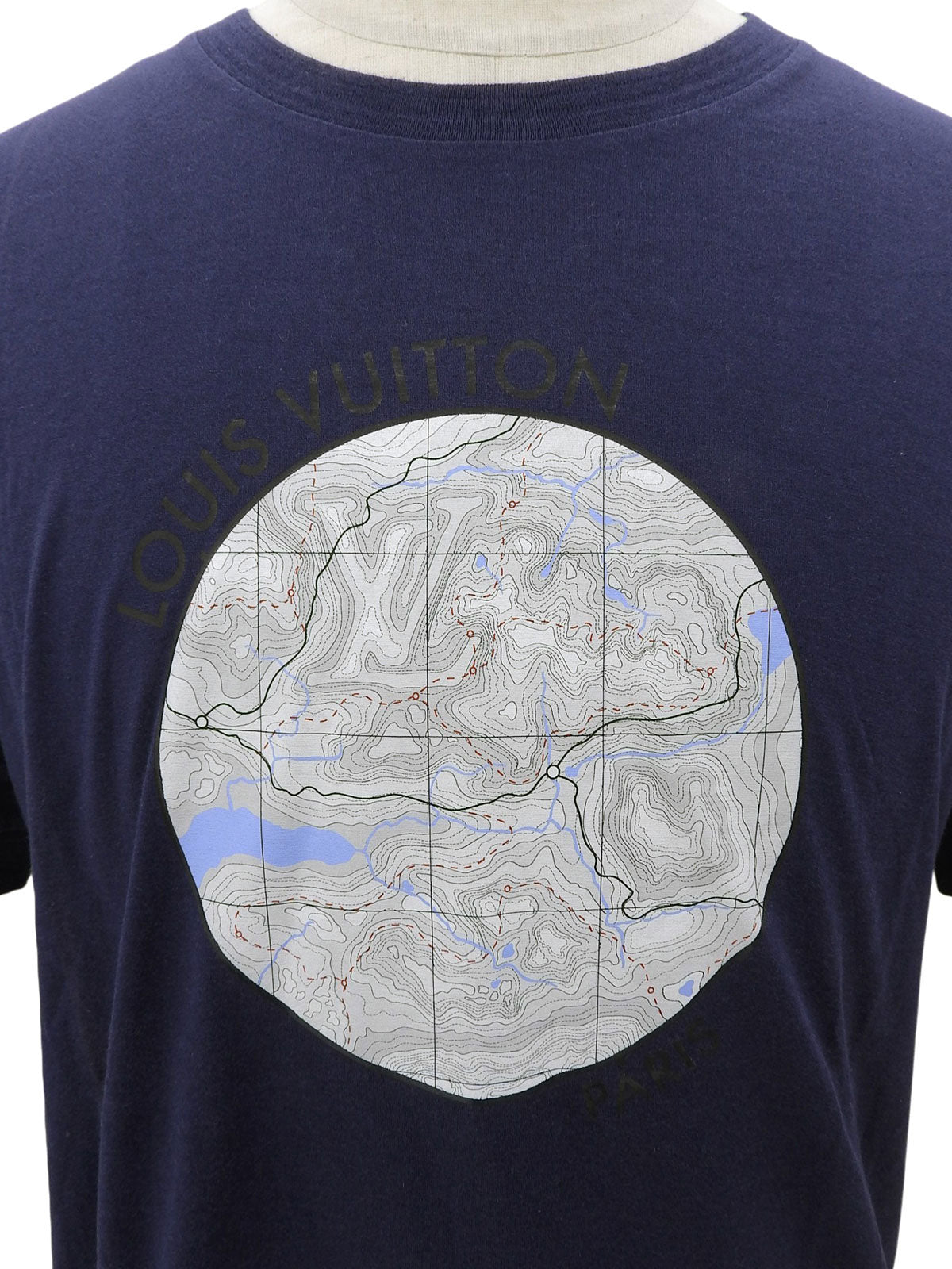 2013年圆形Logo T恤，海军蓝