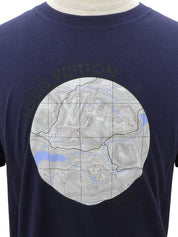 2013年圆形Logo T恤，海军蓝