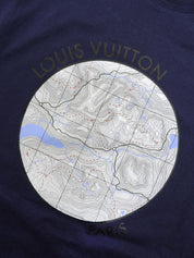 2013年圆形Logo T恤，海军蓝