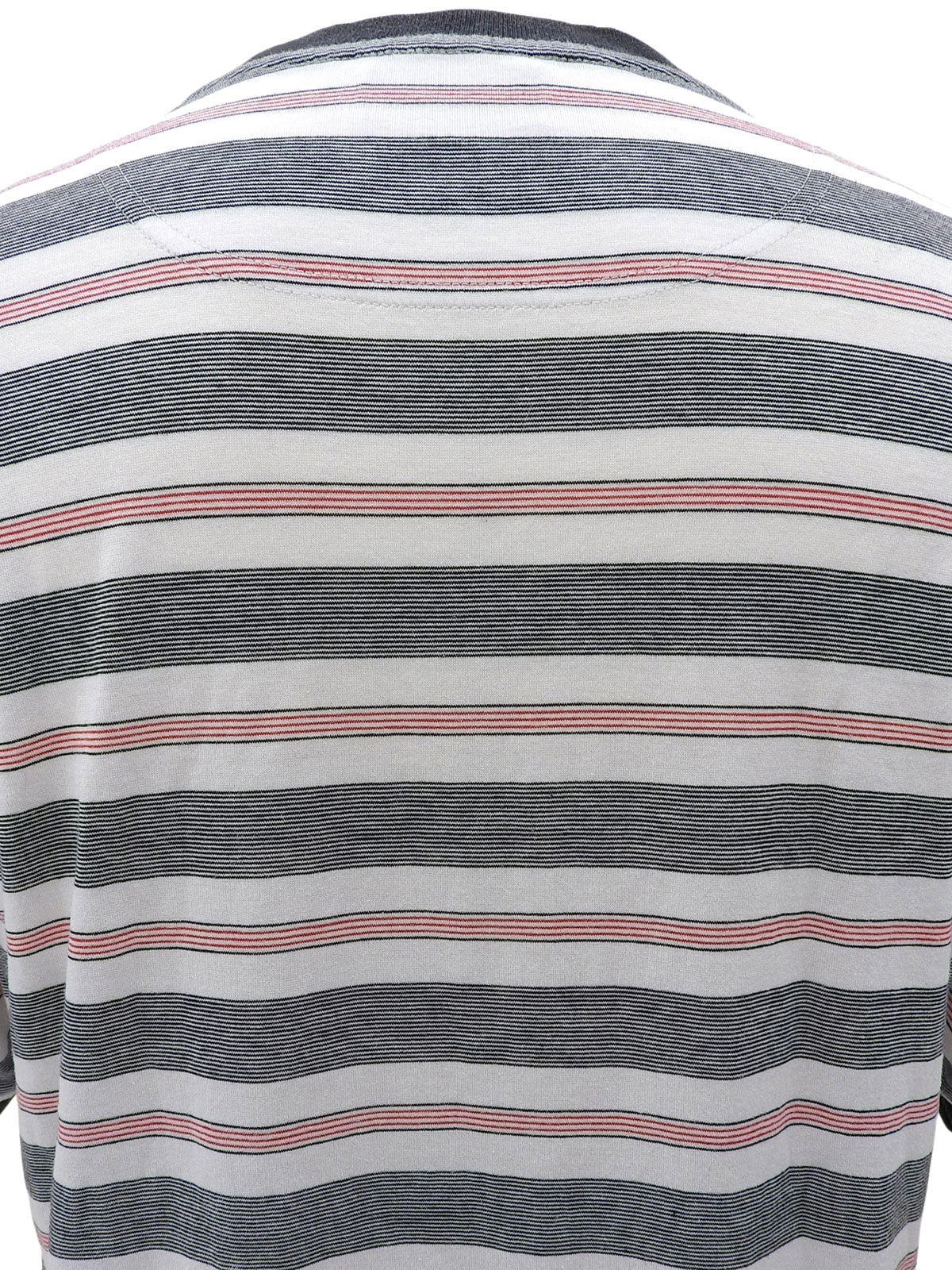 白色/黑色/红色边框刺绣logo T恤