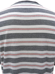 白色/黑色/红色边框刺绣logo T恤