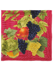Fruit Pattern Scarf Pink/Multi
