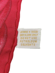 フルーツパターンスカーフ ピンク/マルチ