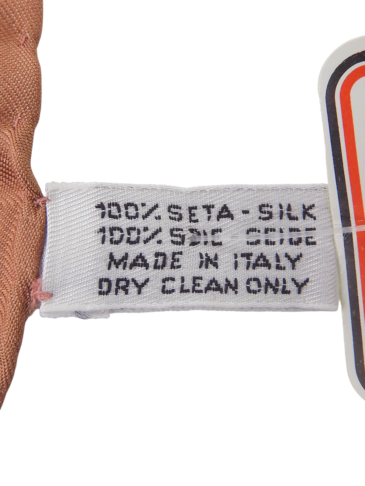 Macadam Chain Design Scarf Terracotta/Multi